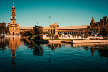 Plaza Espana, Sevilla, Spain.