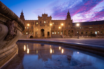 Plaza Espana, Sevilla, Spain.