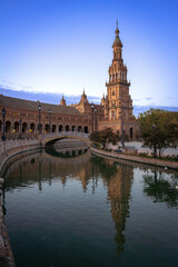 Plaza Espana, Sevilla, Spain.