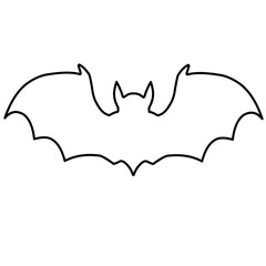 Bat Outline Vector 