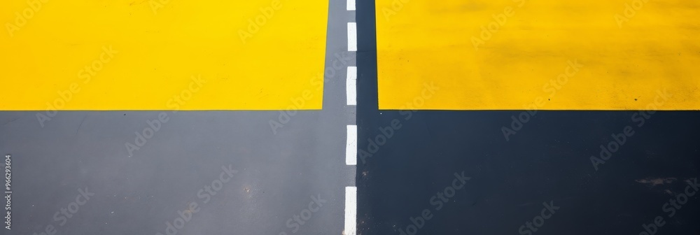 Poster yellow and gray background design with space for text perfect for modern presentations