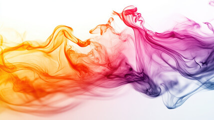 smoke abstract color flow orange purple pink fluid background texture design artistic wave movement gradient light drama creative ethereal softness vibrant 