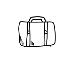 Hand drawn summer holiday elements