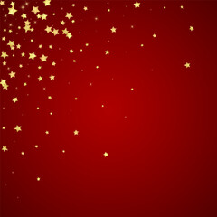 Magic stars vector overlay.  Gold stars scattered