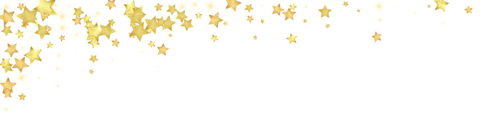 Magic stars vector overlay.  Gold stars scattered