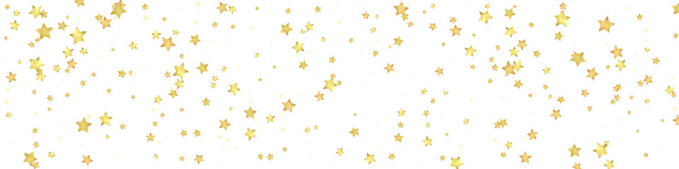 Magic stars vector overlay.  Gold stars scattered