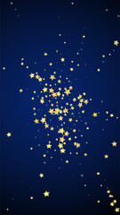 Magic stars vector overlay.  Gold stars scattered