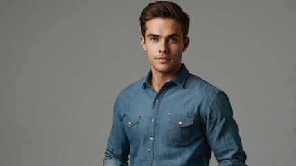 Obraz premium Success businessman smiling,: business casual diversity, business casual ethnic, business casual clothing, business casual asian, business casual outfit