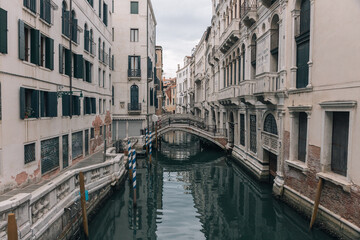 Reflections in the canals of Venice