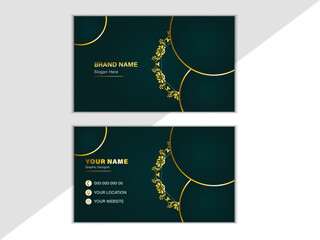 NEW LUXURY BUSINESS CARD DESIGN .