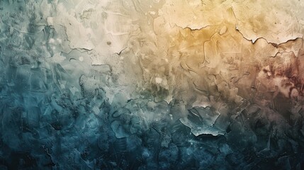 Fototapeta premium Abstract Textured Wall with Gradient Colors and Cracked Surface