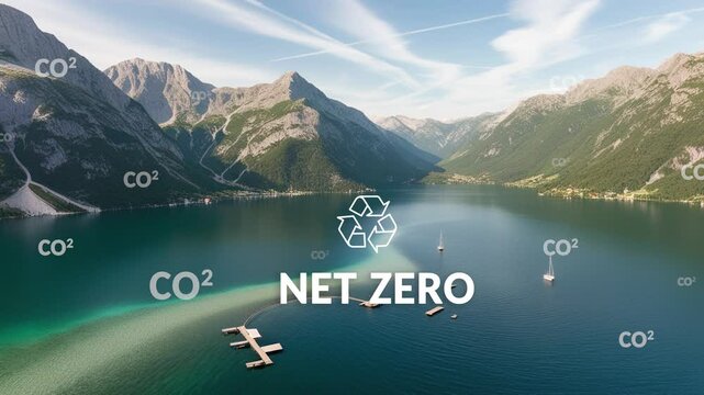 CO2 reducing icon with circular for decrease CO2 , carbon footprint and carbon credit to limit global warming from climate change, Bio Circular Green Economy concept