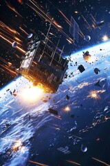 Communication Satellite Failing and Ground Control Teams Scrambling to Restore Global Connectivity