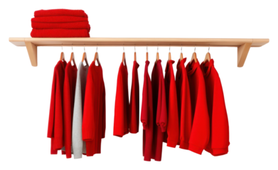 PNG Clothes furniture white background arrangement.