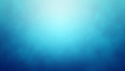 Abstract calming ocean blue gradient noisy grain background texture