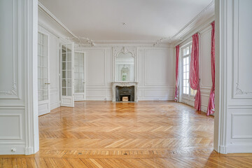 interior old french apartment