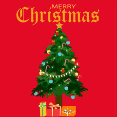 Merry Christmas greeting , decoration for christmas, happy new year