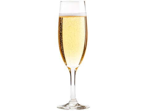 recommend clip art: a glass of champagne with bubbles
