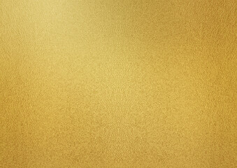 Gold wall texture background. Yellow shiny gold foil paper sheet surface, vibrant golden luxury wallpaper
