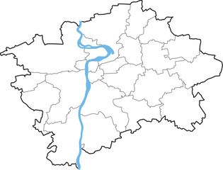 Map of Prague