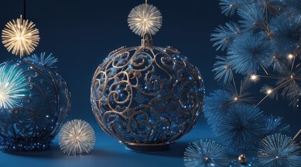 New Year's mood and toys