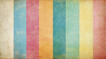 Fototapeta premium A textured background featuring vertical stripes in pastel colors, ideal for design projects or creative applications.