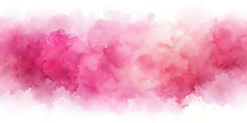 Abstract Watercolor Pink Clouds, Watercolor ,Abstract ,Clouds
