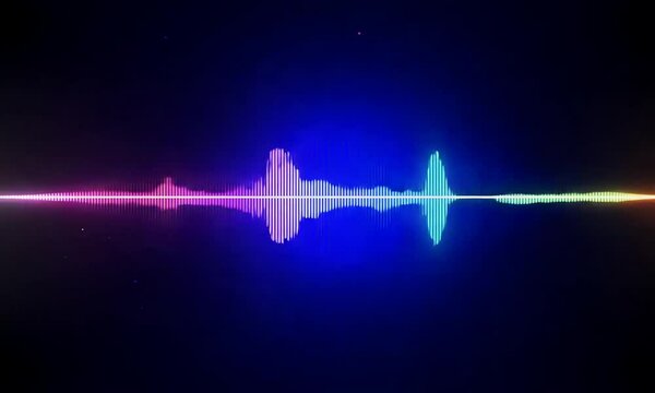 Abstract Soundwave Visual
