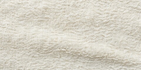 Obraz premium Close-Up Texture of White Plush Fabric, Softness, Comfort, Fluffy ,fabric texture, plush, white
