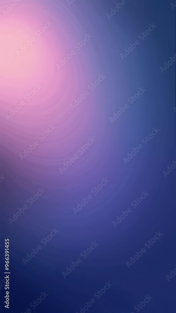 Poster a soft gradient background transitioning from deep blue to purple, with smooth blending and a subtle