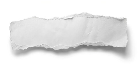 Fototapeta premium White Torn Paper Texture, Isolated, Abstract Background, Design Element, Mockup, paper texture, torn paper