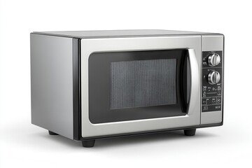 Fototapeta premium Stainless Steel Microwave Oven