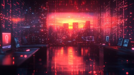 Fototapeta premium fireworks in the night club