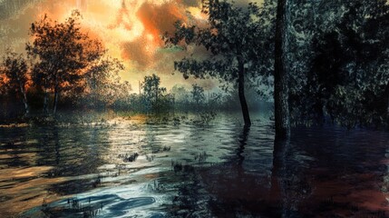 Flooded Landscape