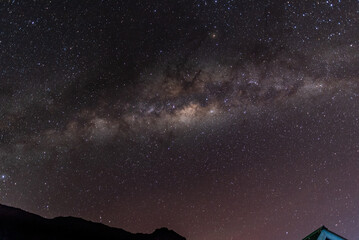 Fototapeta premium Milky way at Kilimanjaro NP, Tanzania