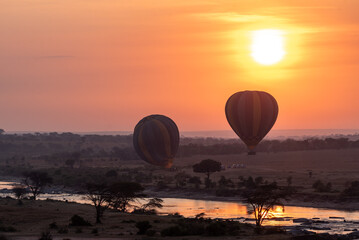 Sunrise at Serengeti National Park