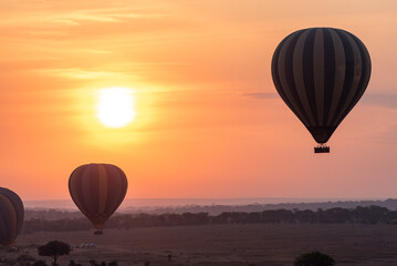 Sunrise at Serengeti National Park