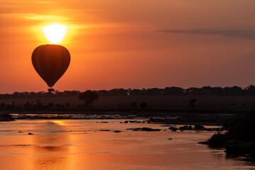 Sunrise at Serengeti National Park