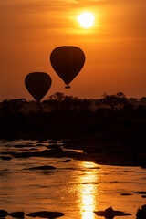 Sunrise at Serengeti National Park