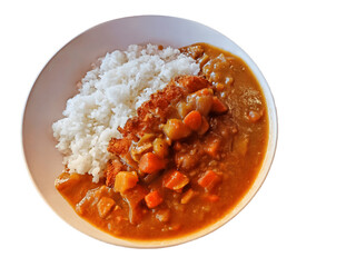 Japanese Curry Rice with Chicken Katsu