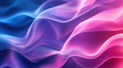 Fototapeta premium Abstract colorful background with wavy lines