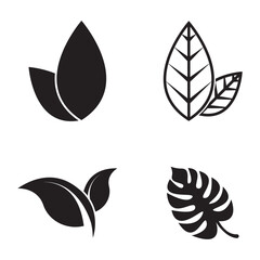 leaf logo illustration