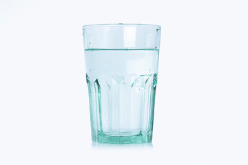 A glass of water isolated