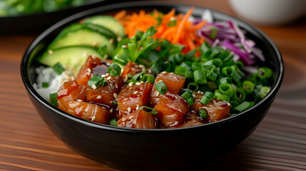Rainbow Poke Bowl