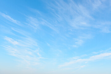 colorful sky with clouds at sunset