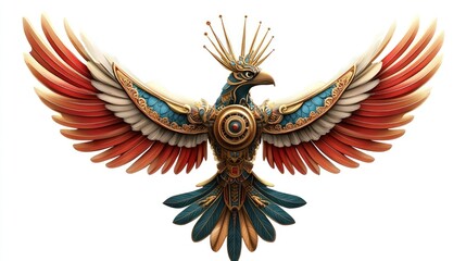 Obraz premium Steampunk Phoenix
