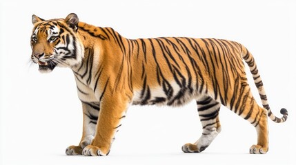 Obraz premium Majestic Bengal Tiger in Profile
