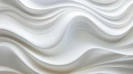 Obraz premium Minimalist abstract design featuring a clean white background for modern aesthetic appeal