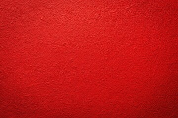 Fototapeta premium Vibrant solid red background with subtle texture, creating a bold and captivating visual effect ideal for graphics, advertising, and design projects.