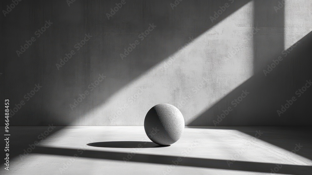 Poster A Single Sphere in Sunlight